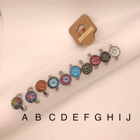 Sterling Silver Rings, Spirals - Picture 2 of 4